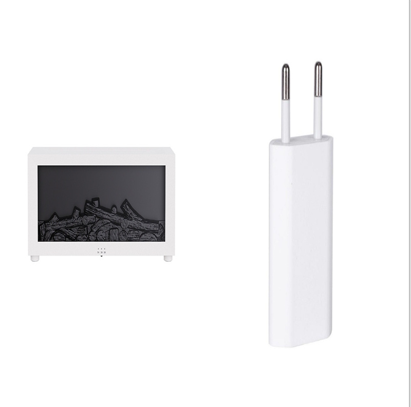 New Flame Aromatherapy Machine Colorful Essential Oil Diffuser Home Large Fog Volume Flame Humidifier 3D Flame Fireplace Machine - Image 27