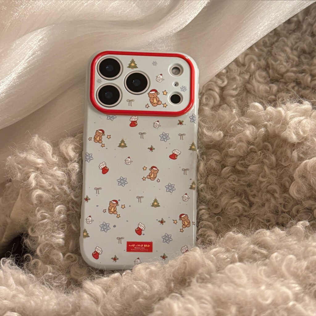 Christmas Stocking Shaker Stand Phone Case
