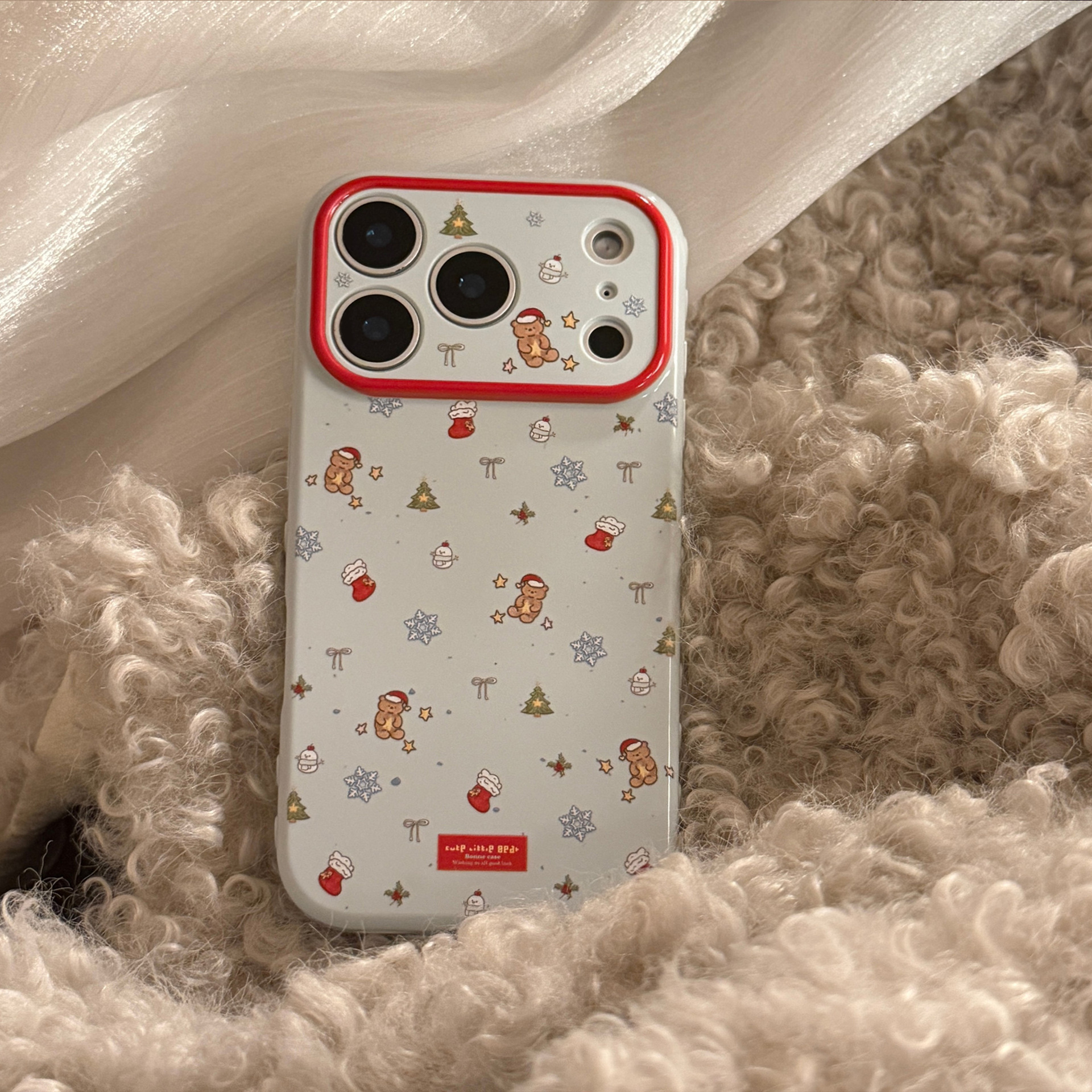 Christmas Stocking Shaker Stand Phone Case - Image 41