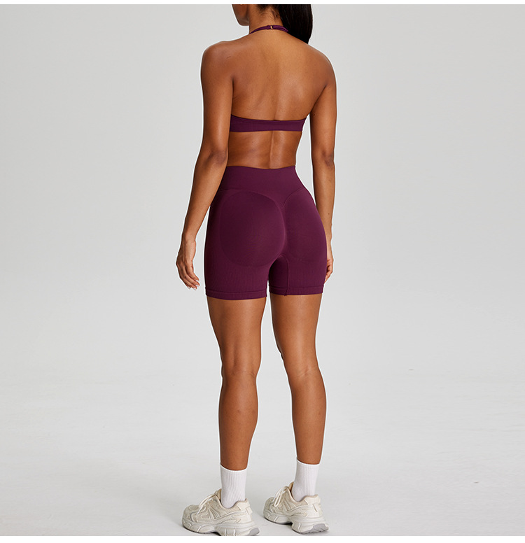 Seamless Thin-Strap Sports Bra For Women Outdoor - Image 10