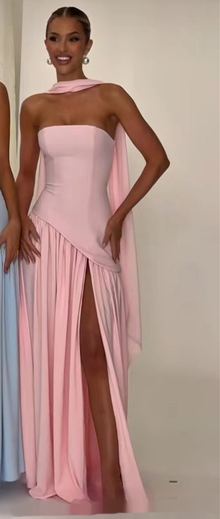 Temperament Contrasting Zipper Tight Dress - Image 10