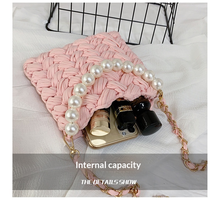 DIY Craft Kit Yarn, Crochet Hook, And Fabric Strips For Making A ShoulderCrossbody Bag - Image 13