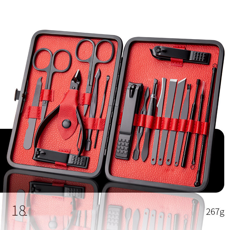 Professional Scissors Nail Clippers Set Ear Spoon Dead Skin Pliers Nail Cutting Pliers Pedicure Knife Nail Groove Trimmers - Image 28