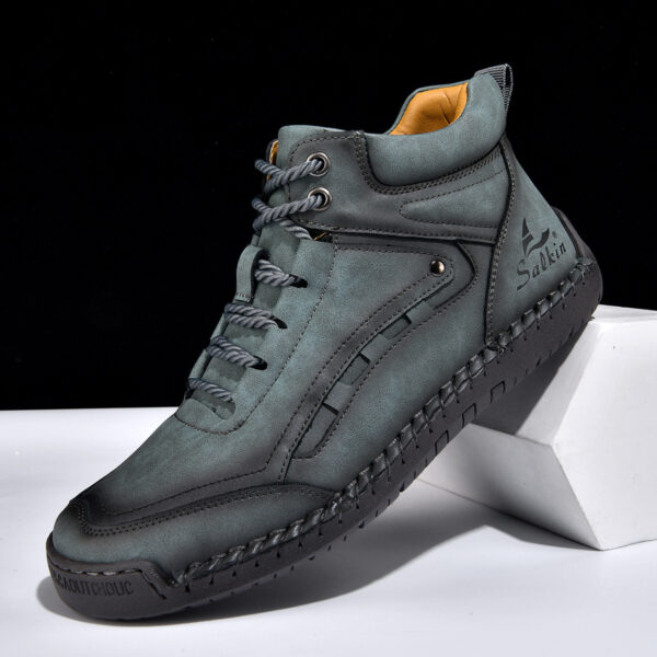 Hand-sewn Men's Casual Shoes - Image 2