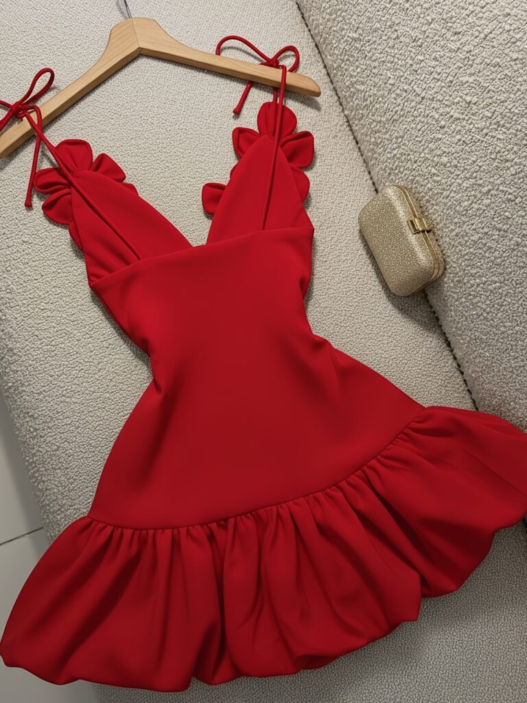Sexy Bud Blossom Floral Strap Holiday Dress