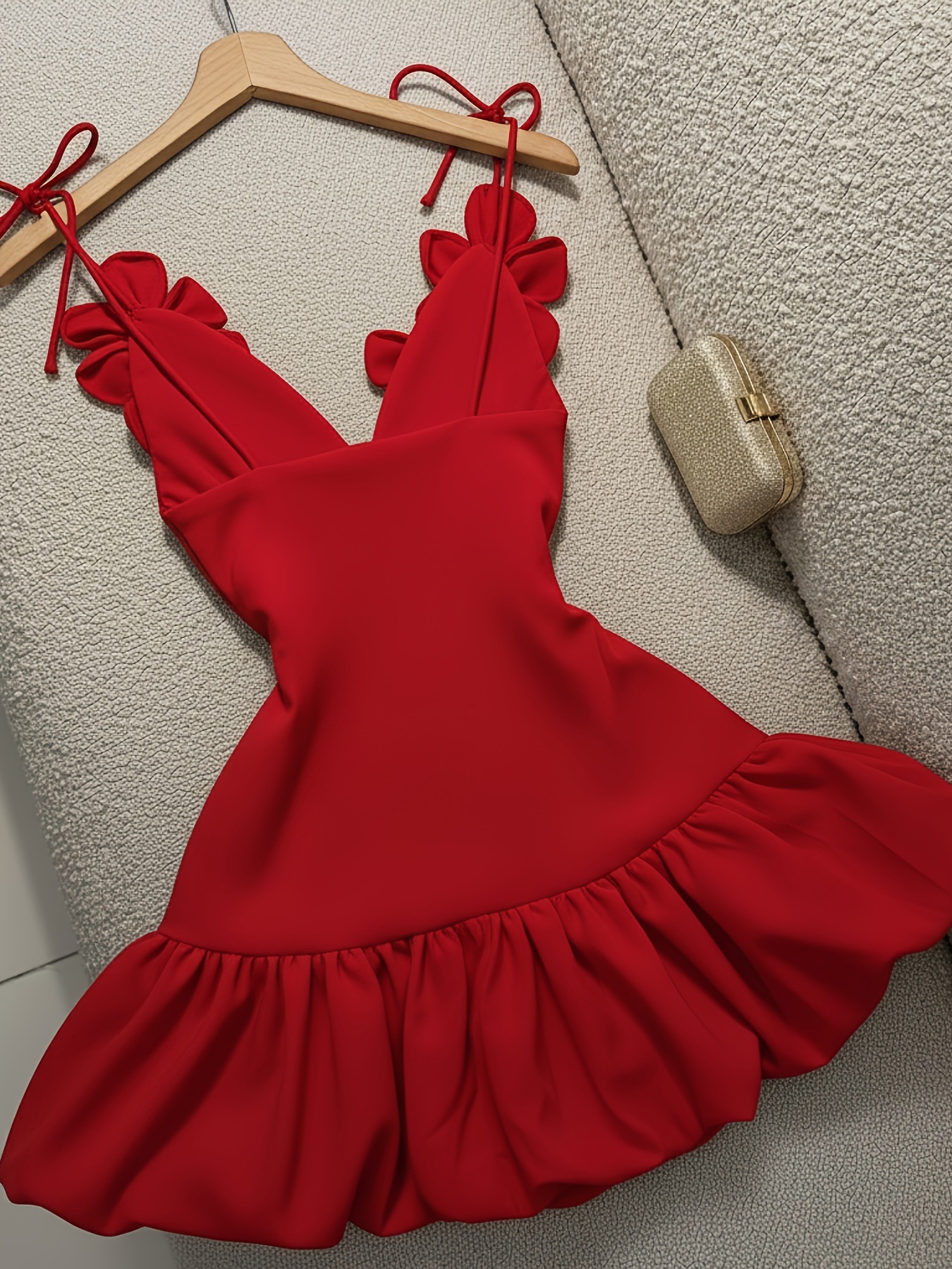 Sexy Bud Blossom Floral Strap Holiday Dress - Image 23