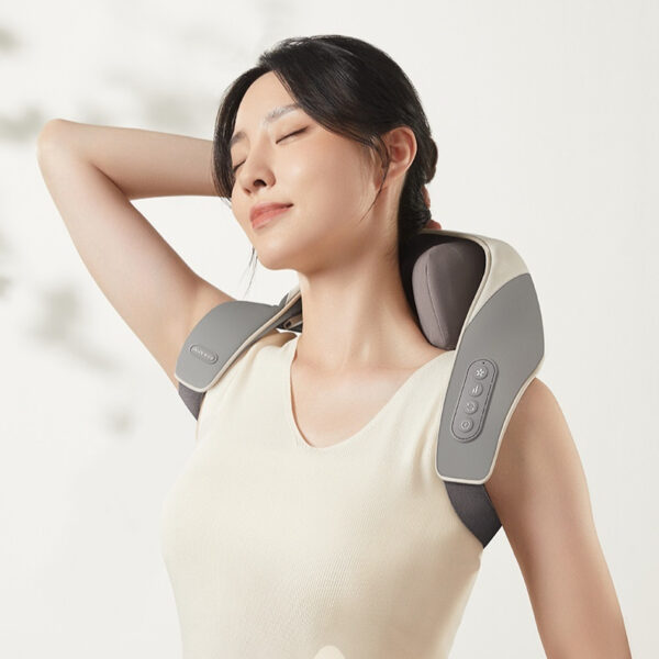 Free Hands Rubbing Clip Massage Shoulder And Neck Waist Back Electric Massager - Image 9