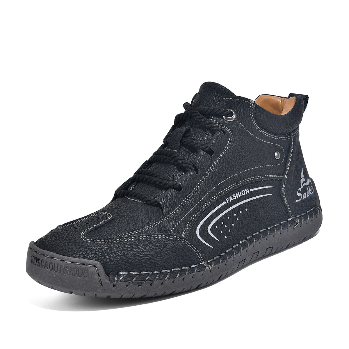 Plus-size Mens Fashion With Hand-stitched Soles - Image 6