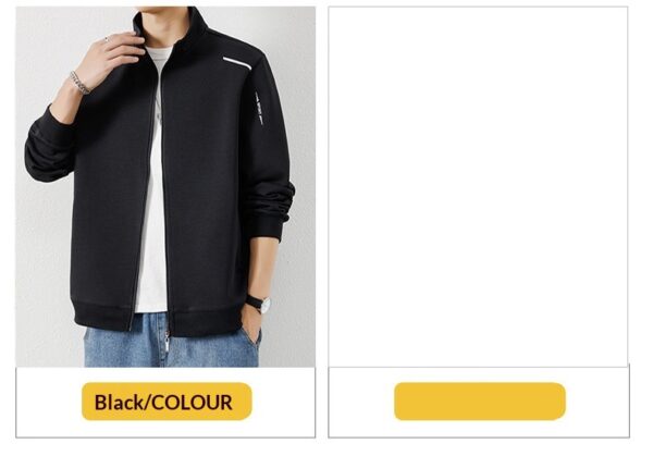 Men's Cardigan Jacket Sports Casual Top - Image 27