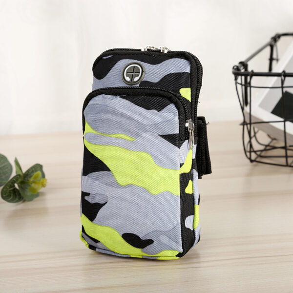 Running Sports Camouflage Mobile Phone Arm Water Repellent Wrist Bag - Image 5