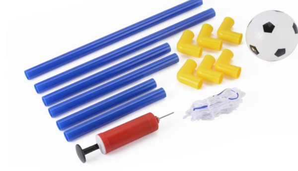 Folding Mini Football Soccer Ball Goal Post Net - Image 9