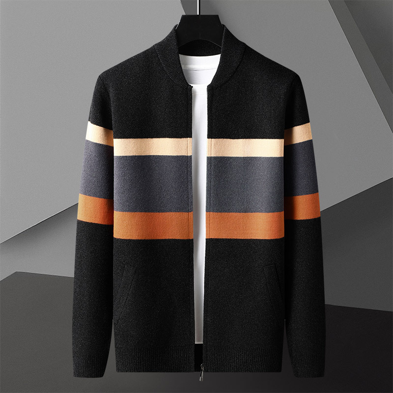 Mens Knitted Cardigan Sweater Jacket For Spring And Autumn Coats - Image 29