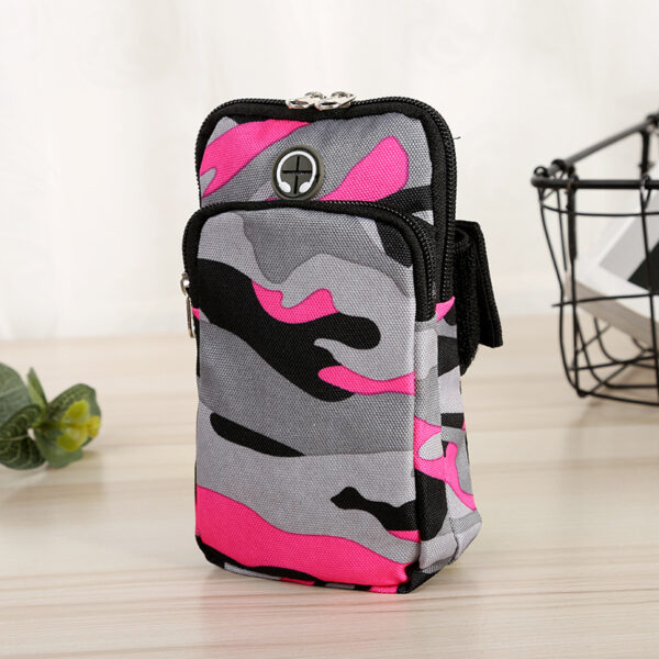 Running Sports Camouflage Mobile Phone Arm Water Repellent Wrist Bag - Image 20