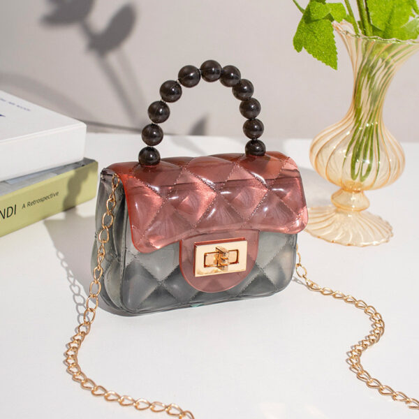 Pearl Handheld Transparent Jelly Bag - Image 22