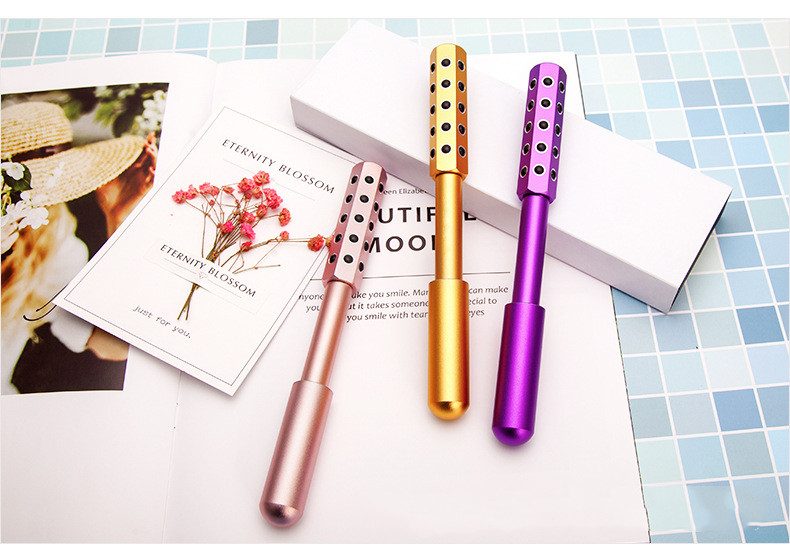 30 Germanium Beauty Stick Massage Beauty Stick Facial Roller Face Lift Bar Anti Wrinkle Facial Massager Skin Care Tool Derma Rolling Face Massage Roller Wand - Image 11