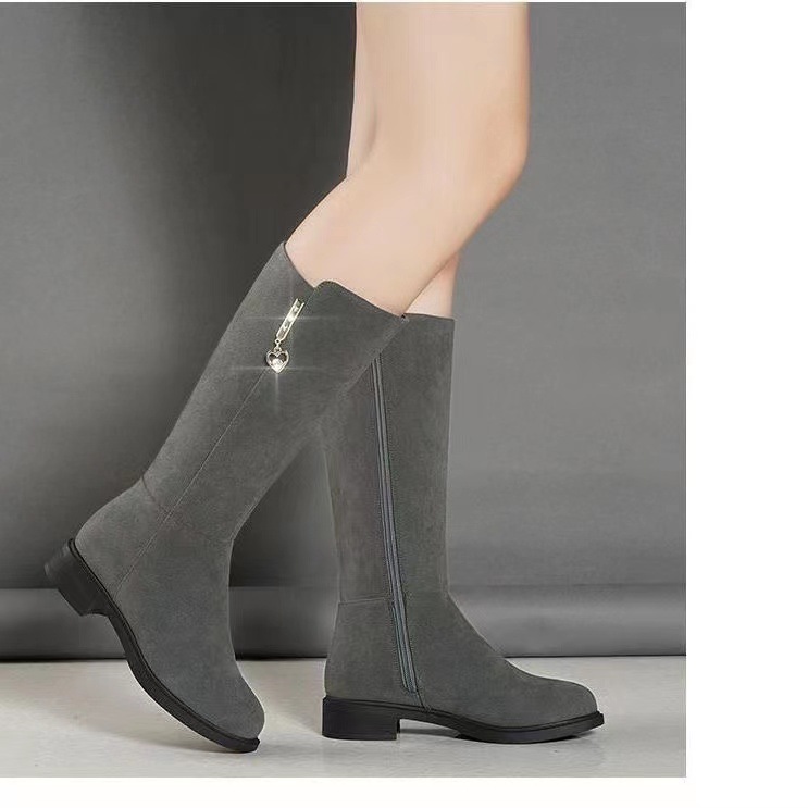 Fleece Lined Mid Calf Warm Cotton Boots - Image 8