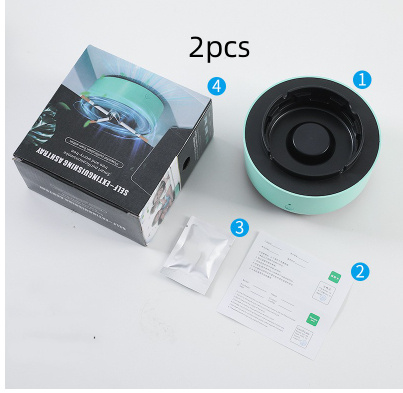 Smoke Removal Air Purification Ashtray Anion Purification Practical Automatic Purifier Ashtray Portable Gadgets For Car Ashtray - Image 33
