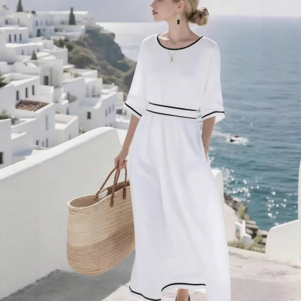 Women's Elegant Commuter Long Dress