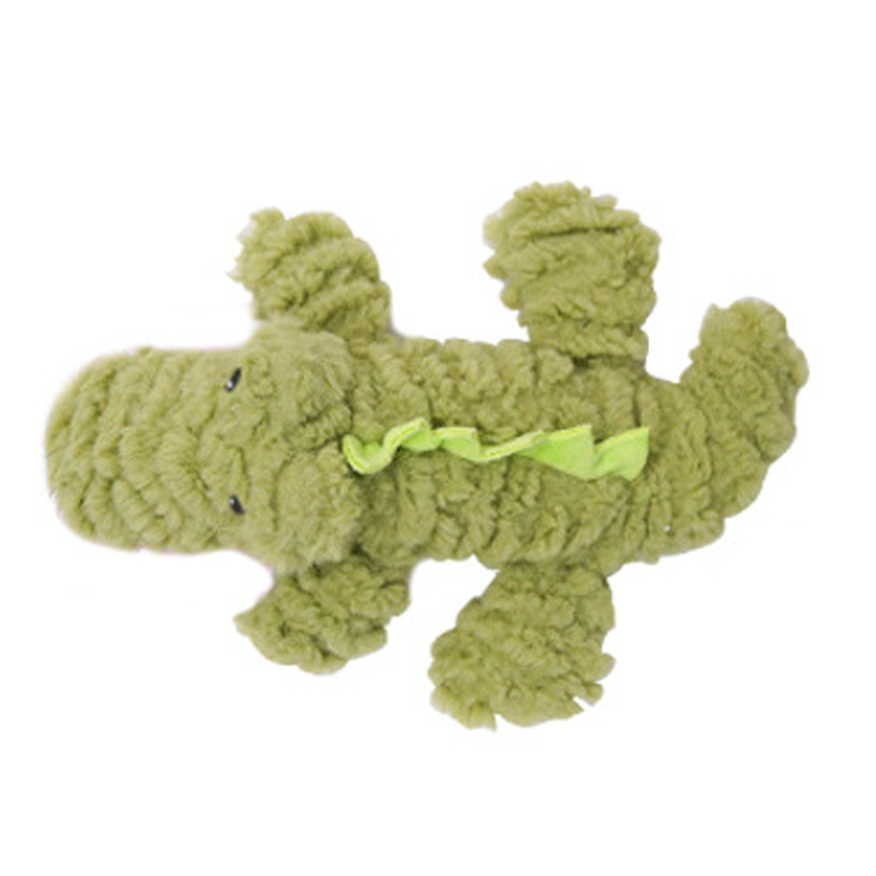 Plush Dog Toy Animals Shape Bite Resistant Squeaky Toys Corduroy Dog Toys For Small Large Dogs Puppy Pets Training Accessories - Image 10