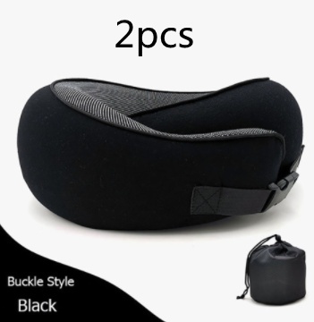 Travel Neck Pillow Non-Deformed Airplane Pillow Travel Neck Cushion Durable U-Shaped Travel Memory Cotton Nap Neck Pillow - Image 31