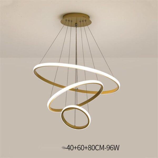 Living Room Chandelier Dining Room Lamp Intelligent Simple Household Chandelier - Image 20