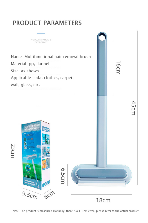 4 In 1 Multifunctional Hair Removal Brush Pet Dog Cat Hair Cleaner Brush Cat Hair Remover Window Screen Cleaning Tool Gadgets - Image 13