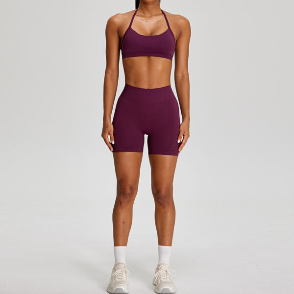 Seamless Thin-Strap Sports Bra For Women Outdoor - Image 21