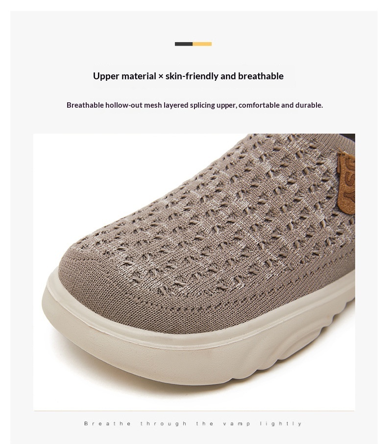 Versatile Spring Flyknit Breathable No-odor Casual Shoes - Image 24