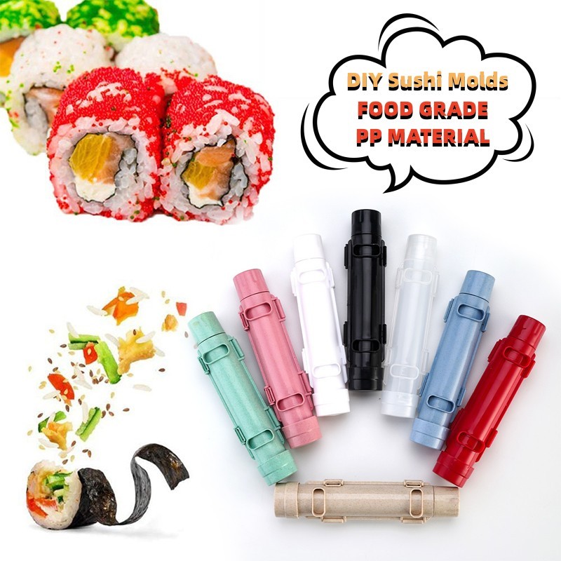 Kitchen DIY Sushi Making Machine Sushi Tool Sushi Maker Quick Sushi Bazooka Japanese Rolled Rice Meat Mold Bento Accessories - Image 1