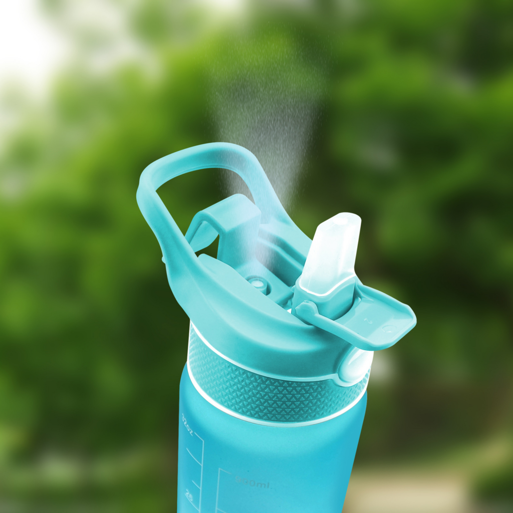 Water Bottle Scrub Bounce Cover Straw Space Cup Sports Water Bottle