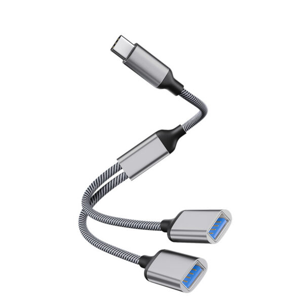 1-to-2 Hub Laptop Docking Station Adapter - Image 7