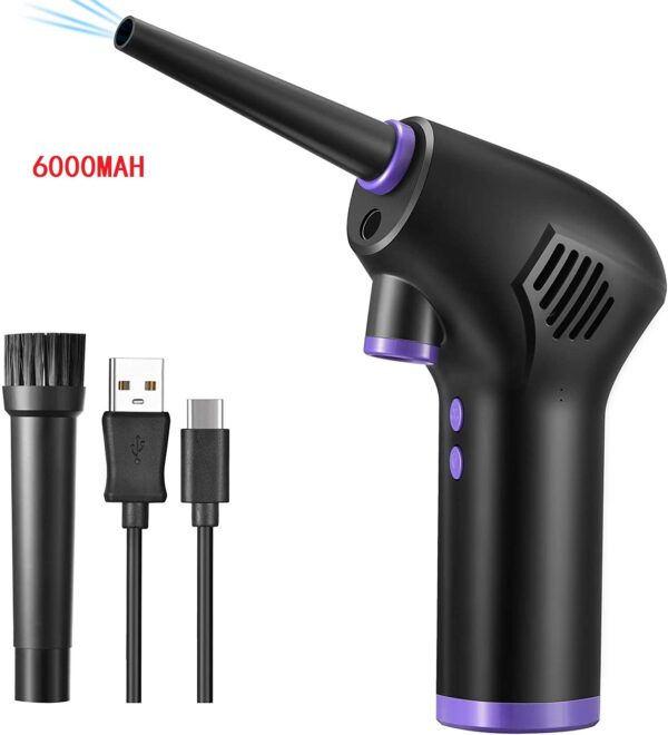 Cordless Air Duster Compressed Air Blower Electric Air Duster for Computer Keyboard Camera Cleaning Small Appliances - Image 13