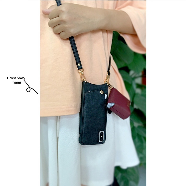 Protective Case With A Crossbody Strap, Card Slots, And A Zipperkeeps Fingerprints At Bay While Doubling As A Mini Wallet - Image 16