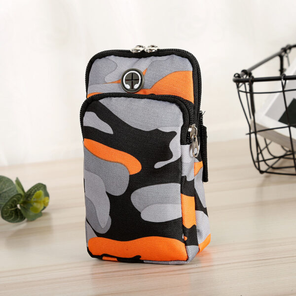 Running Sports Camouflage Mobile Phone Arm Water Repellent Wrist Bag - Image 19
