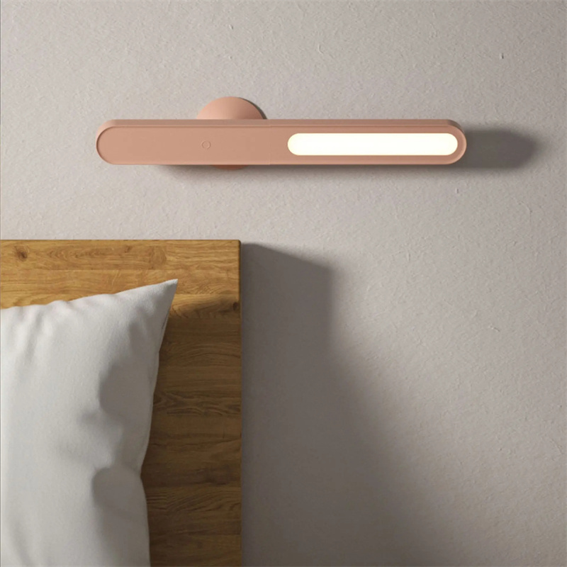 Reading Table Lamp Creative Geometric Desk Lamp Wireless Wall Lamp Multifunctional Magnetic Suction Small Night Light - Image 8