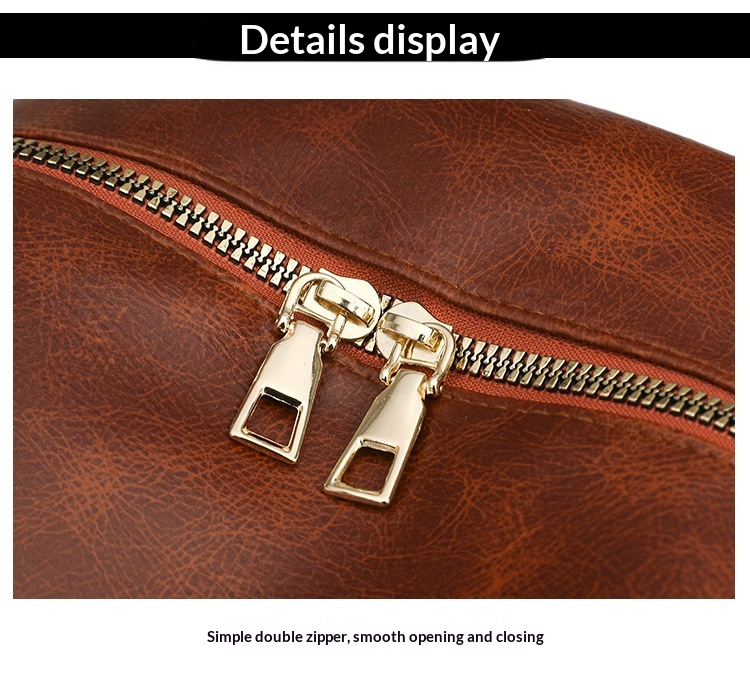 Korean-style Soft PU Large-Capacity Versatile SpringSummer New Arrival Womens Travel Backpack