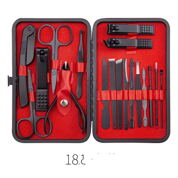 Professional Scissors Nail Clippers Set Ear Spoon Dead Skin Pliers Nail Cutting Pliers Pedicure Knife Nail Groove Trimmers - Image 44