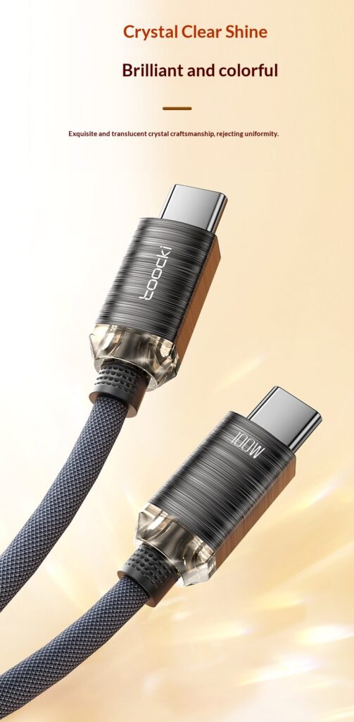 Transparent Fast-charging Data Cable