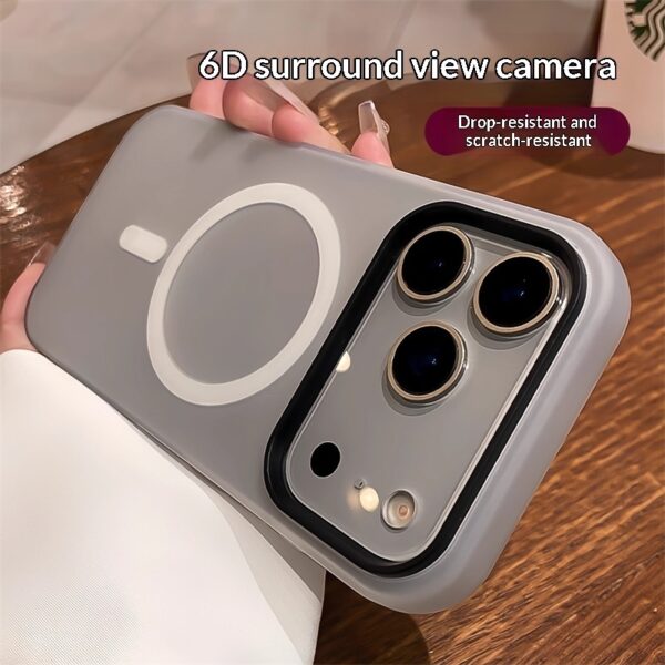 Suitable For 17 Pro Max Phone Case  Jelly Magnetic Two in one Frosted Simple Drop proof - Image 24