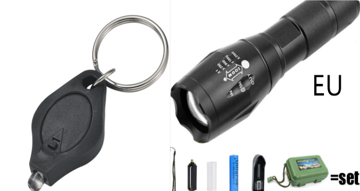 Strong Light Flashlight Special Forces Rechargeable Home Self-Defense Waterproof Riding Mini Camping Premium Super Bright Flashlight - Image 10