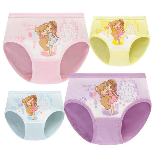 Girls' Underwear Cotton Children's Underwear Baby Briefs Children's Student Shorts - Image 11