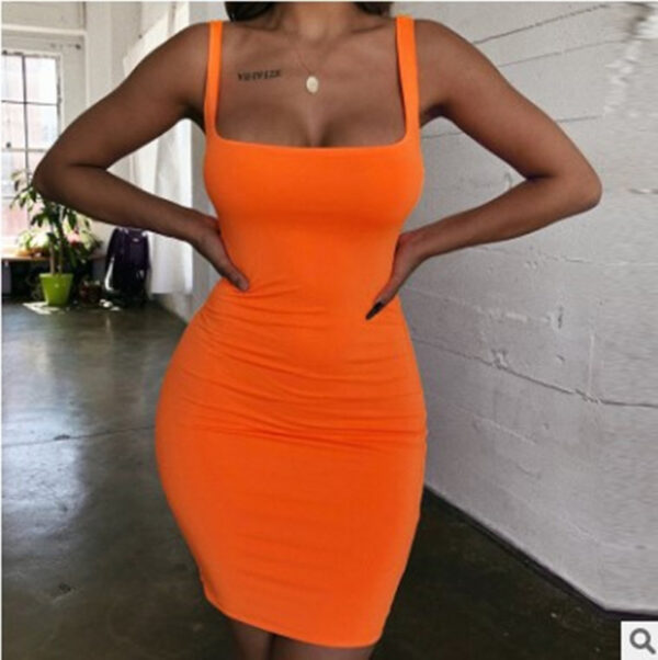 Solid-color Sheath Vest Camisole Plus Size Women's - Image 15