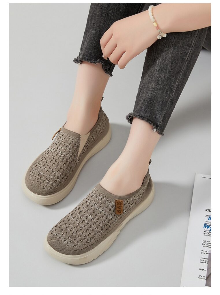 Versatile Spring Flyknit Breathable No-odor Casual Shoes