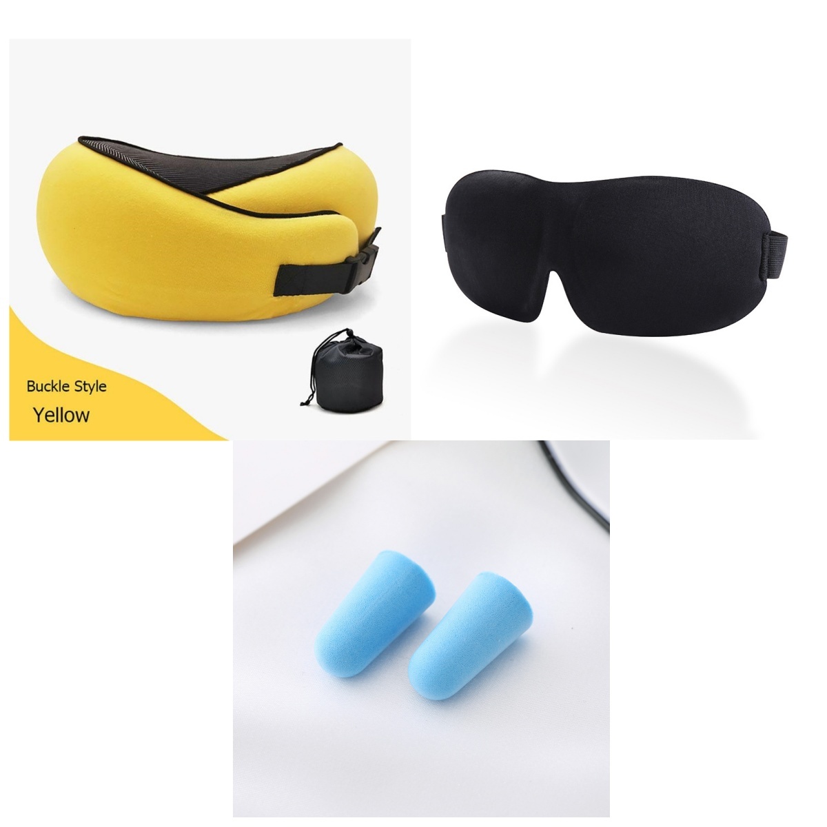 Travel Neck Pillow Non-Deformed Airplane Pillow Travel Neck Cushion Durable U-Shaped Travel Memory Cotton Nap Neck Pillow - Image 24