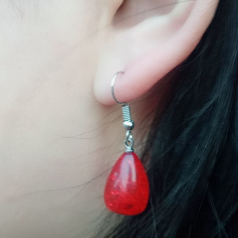 High-end, Sophisticated Beeswax-shaped Earrings - Image 6