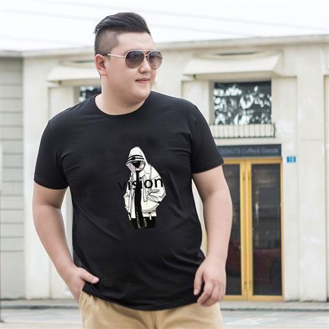 Men's Plus Fat  Size Loose Half Sleeve - Image 15
