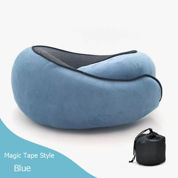 Travel Neck Pillow Non-Deformed Airplane Pillow Travel Neck Cushion Durable U-Shaped Travel Memory Cotton Nap Neck Pillow - Image 20