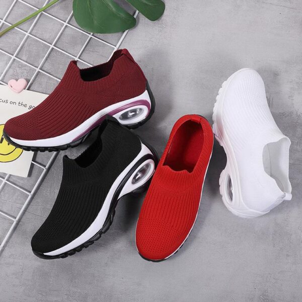 Sneakers Women Air Cushion Mesh Breathable Running Sports Shoes - Image 16