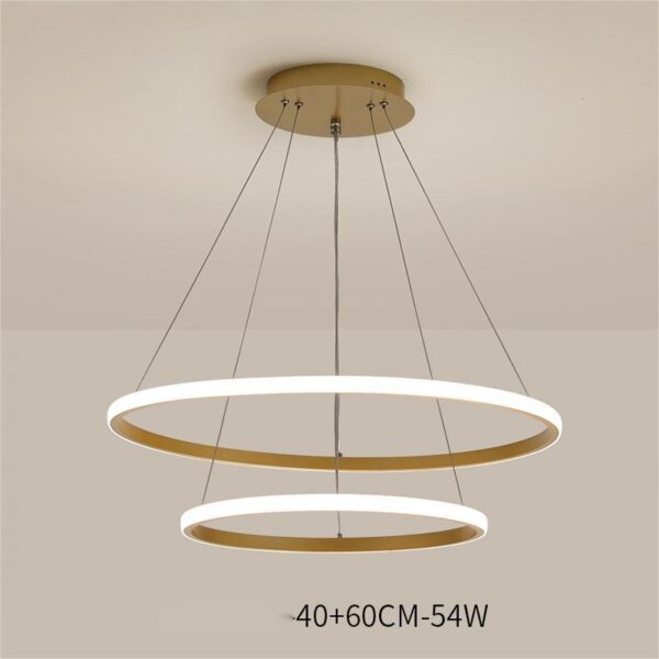 Living Room Chandelier Dining Room Lamp Intelligent Simple Household Chandelier - Image 12