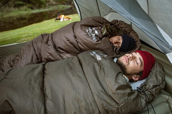 Naturehike Series Envelope Hooded Sleeping Bag Outdoor Camping Autumn And Winter Cold-proof Double - Image 16